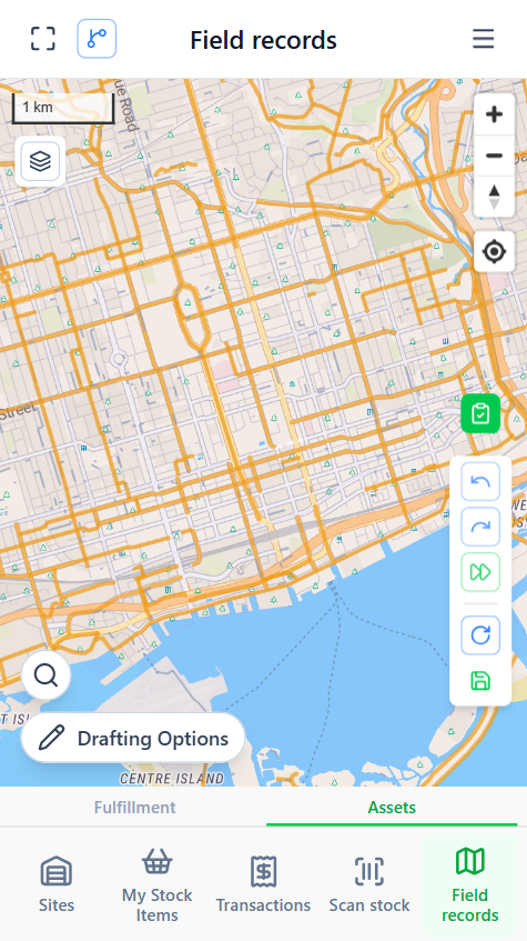 Mobile Map View