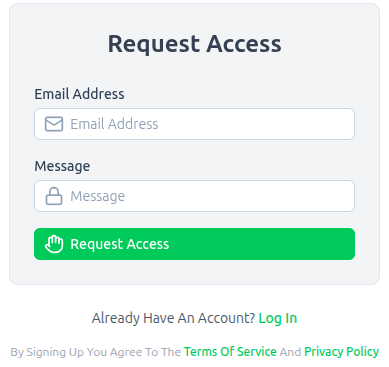 Sign up